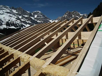 Dacharbeiten - Holztechnik Bühler AG - Engelberg